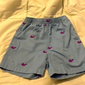 Kelly’s Kids shorts with embroidered whales